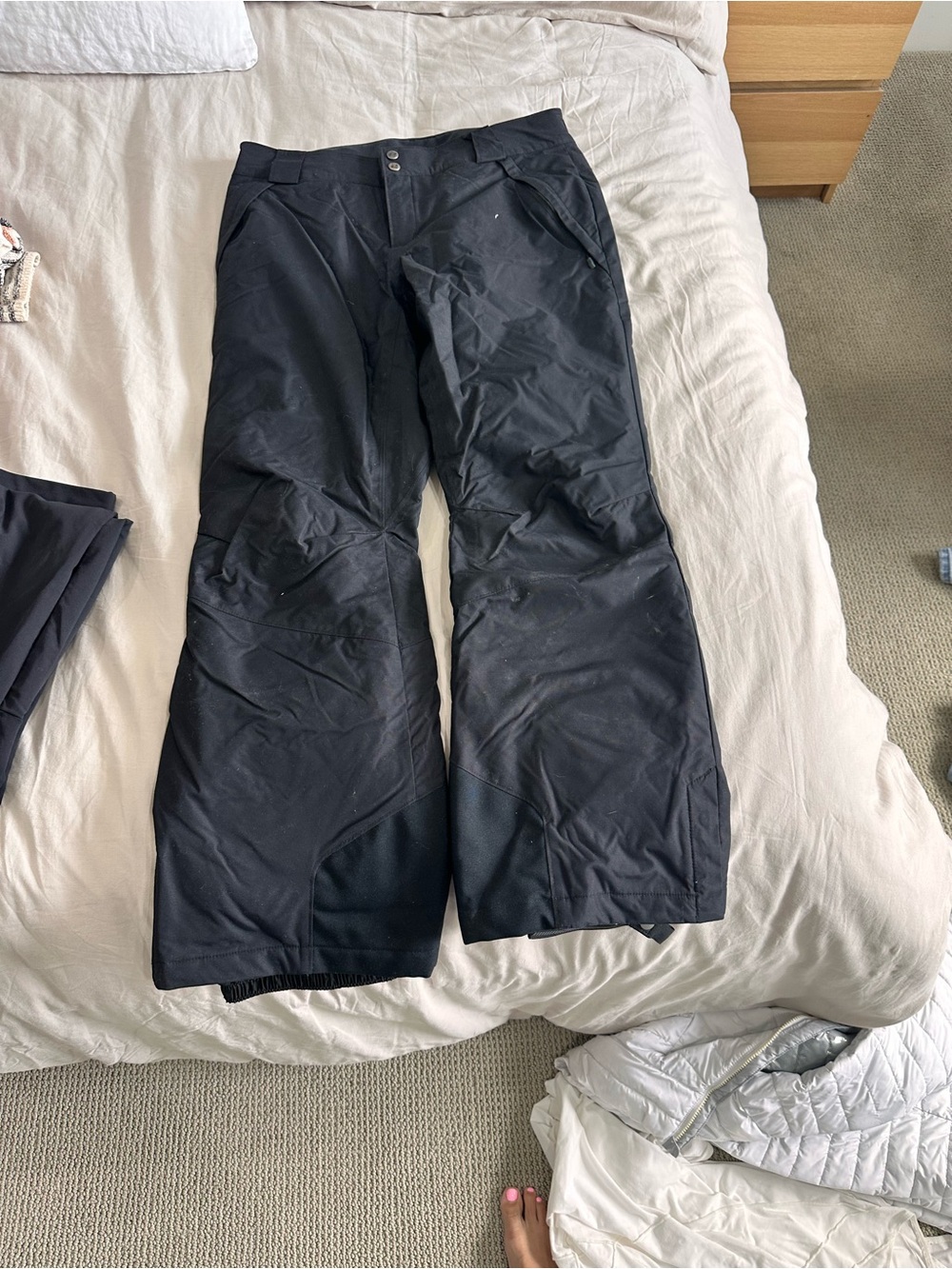 Columbia Black Insulated Snow Pants